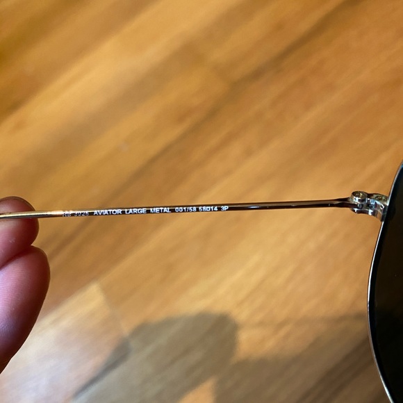 Large Ray-Ban Aviator Sunglasses